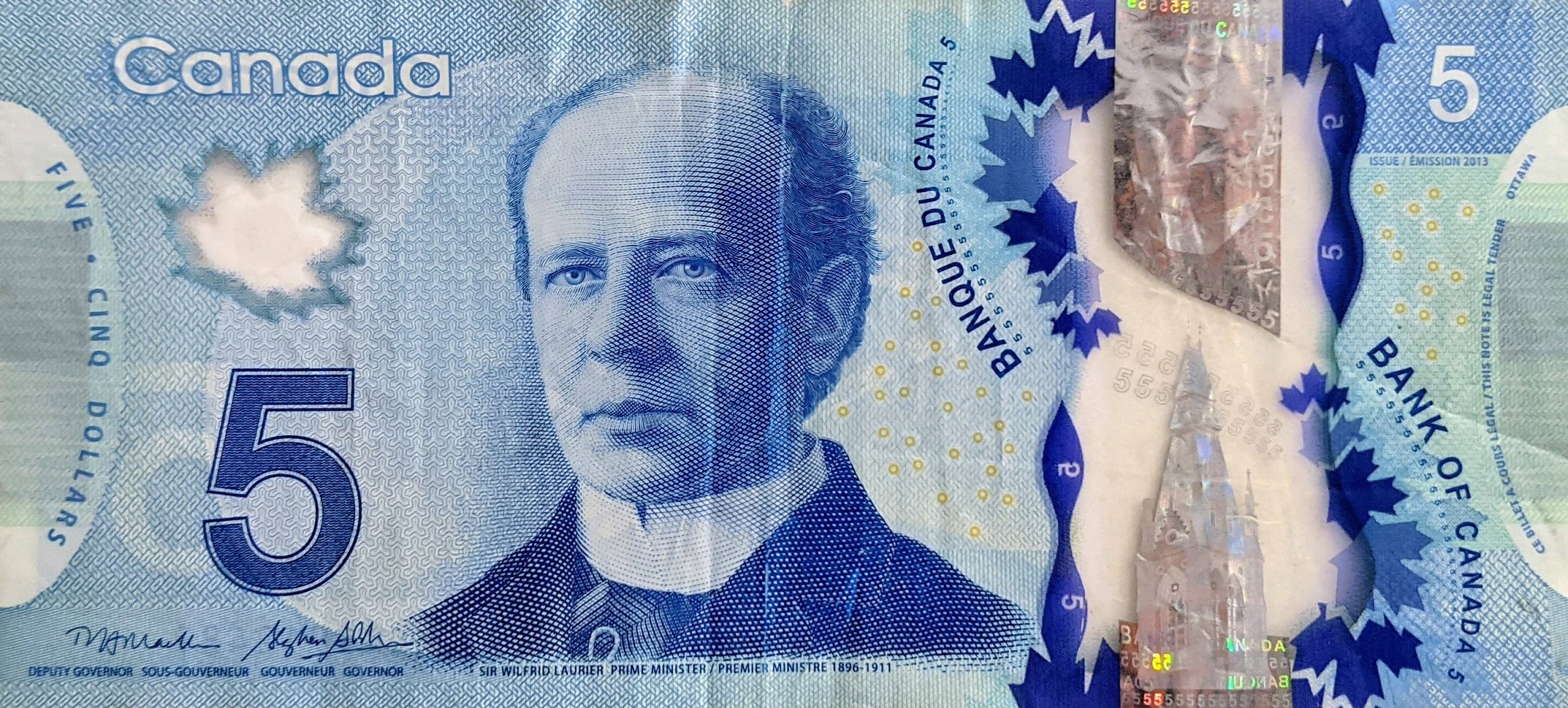 The many faces on Canadian money The